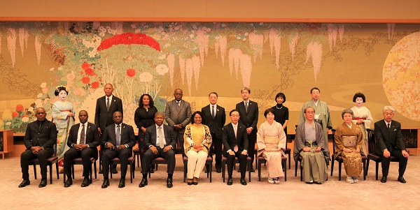 アンゴラ共和国大統領の京都訪問に際しての歓迎行事に出席する知事