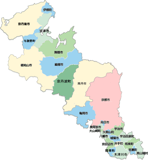 府内市町村 官公庁 都道府県等 京都府ホームページ