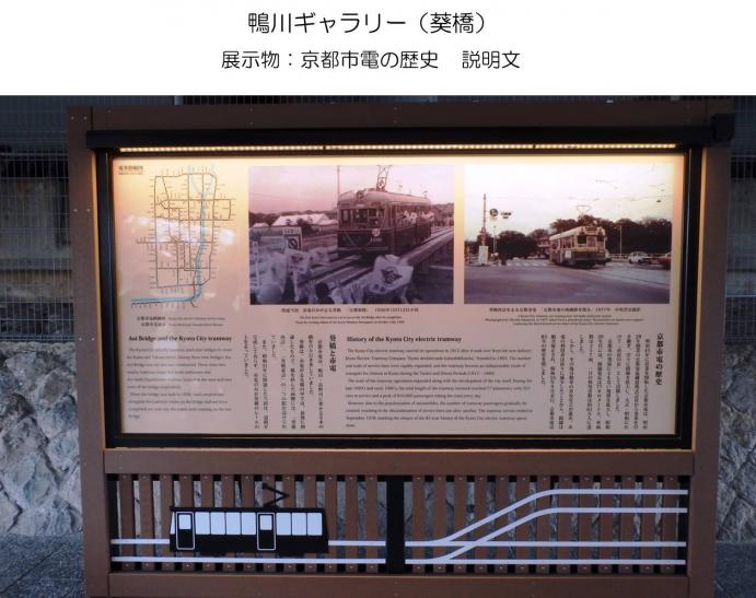 葵橋の展示