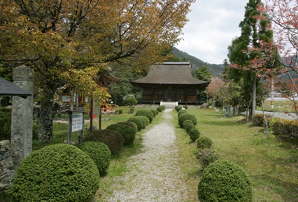 大福光寺の庭