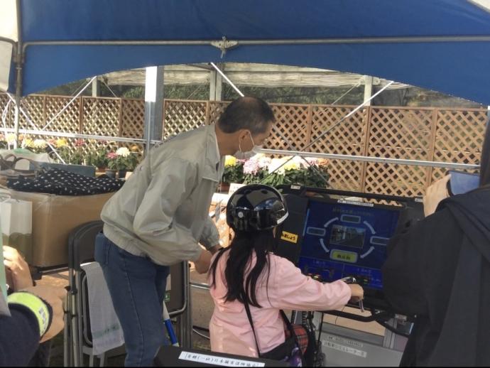 PRブースの様子