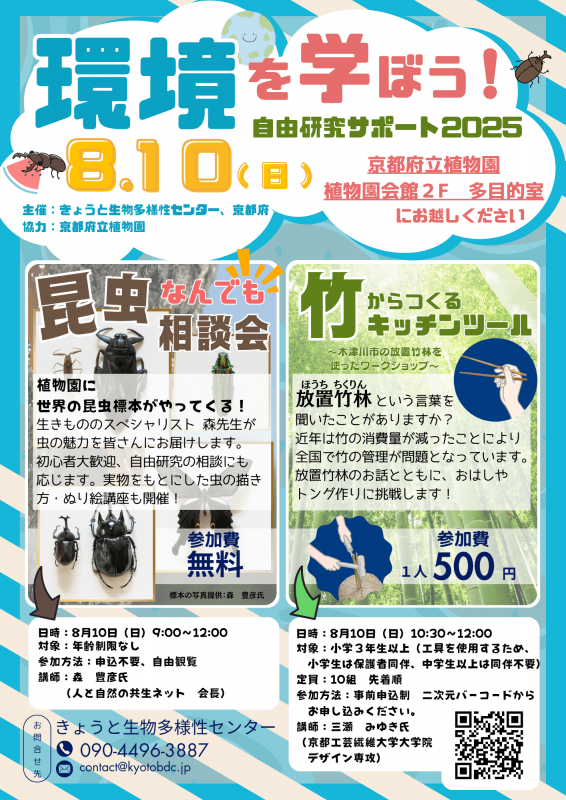 自由研究ポスター