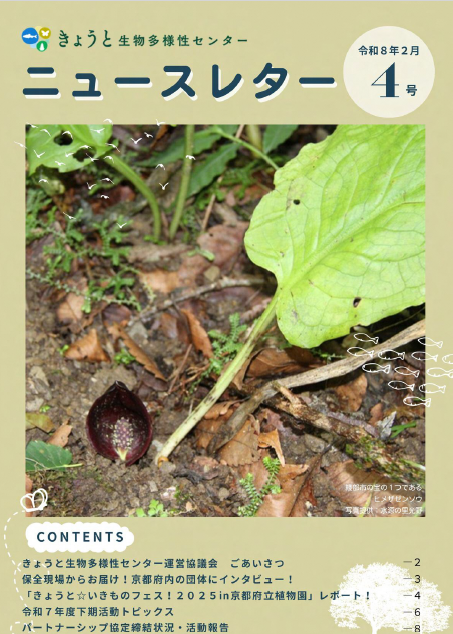 ニュースレター４号表紙