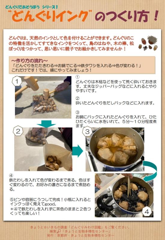ドングリインキ