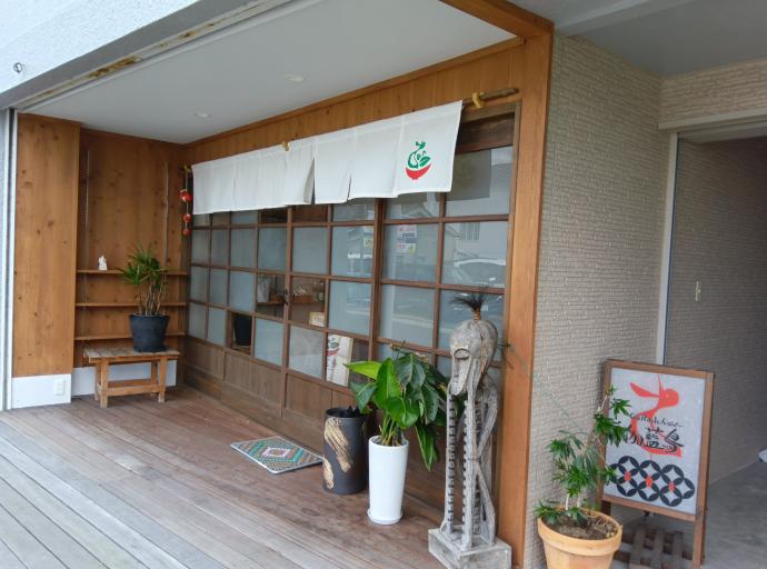 カフェ伽藍鳥の外観