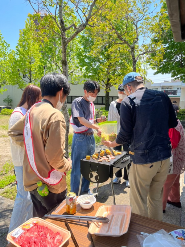 男山BBQの時の写真