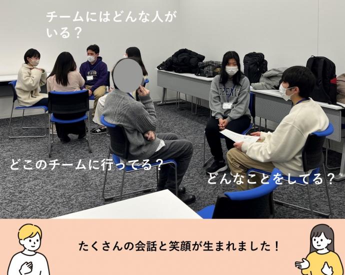 学生交流会の様子の写真