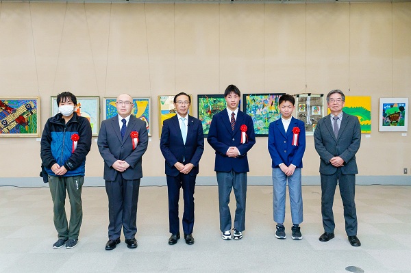 西脇知事と行き活きトークに出席する知事