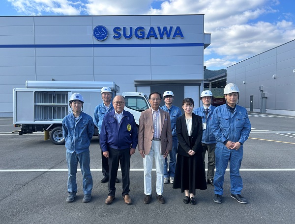 「キュンと！「キラカン！」（KBS京都）」の収録に出席する知事