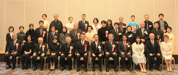 第41回京都府文化賞 授賞式に出席する知事