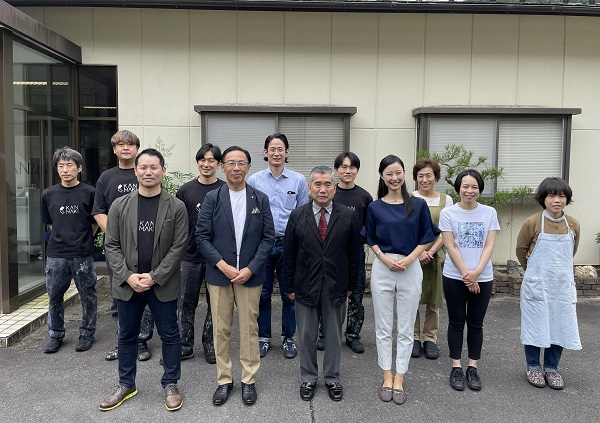 「Kyobiz「キラカン！」（KBS京都）」の収録に出席する知事