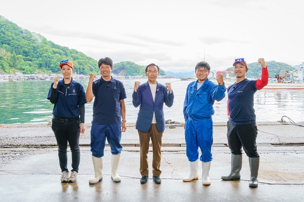 西脇知事と行き活きトークに出席する知事