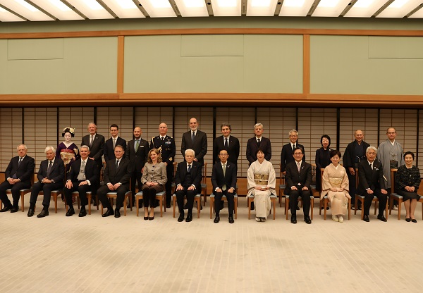 イタリア共和国大統領の京都訪問に際しての歓迎行事に出席する知事