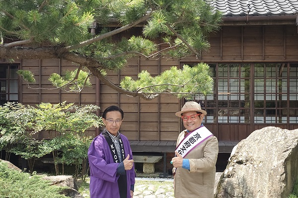 京都府観光PRイベント「京都食さんぽin台湾」に出席する知事