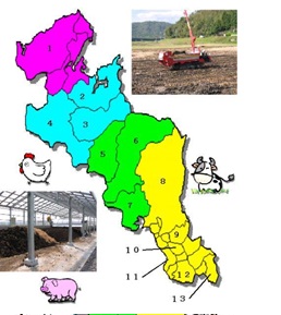 堆肥マップイメージ図