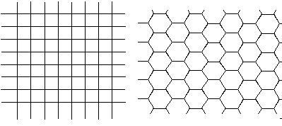 防鳥ネットの模式図