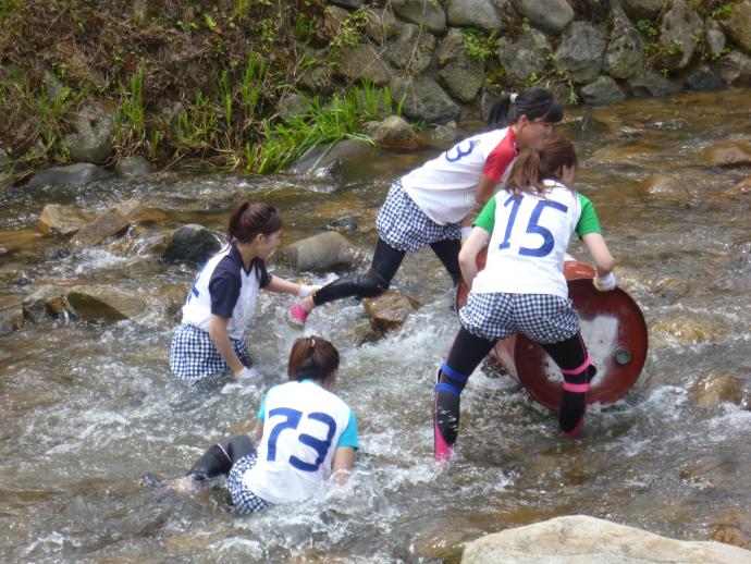 平成27年度ドラム缶レースの写真その三