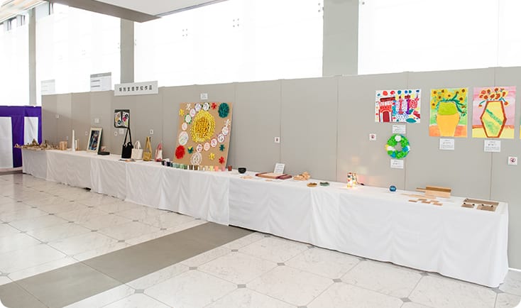 会場展示