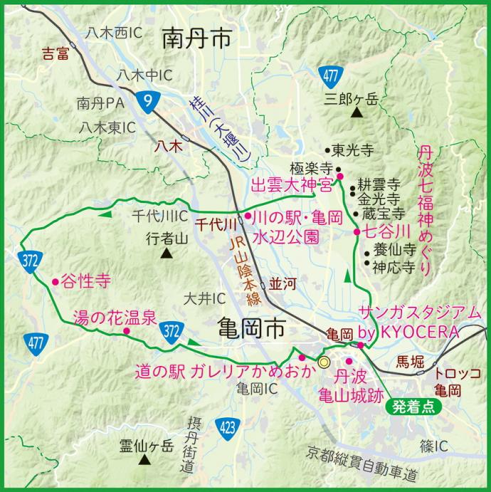 30kmコース小地図