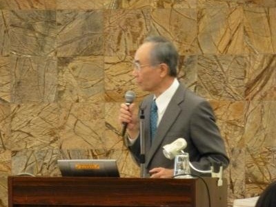 香川惠造先生 基調講演の様子