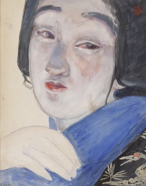 堂本印象 《松島の女》 1913年 京都府立堂本印象美術館蔵