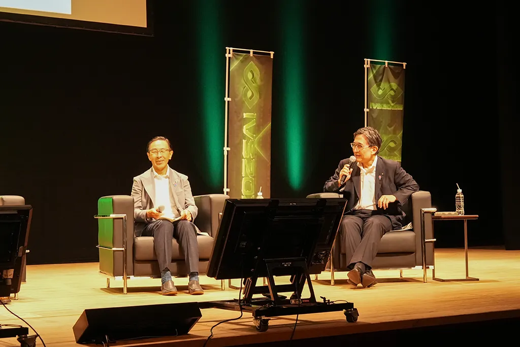 NotionのCEO・Ivan Zhao氏と西脇知事・松井市長によるトークセッション3