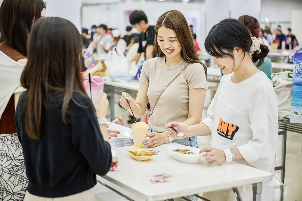 キャラカフェの様子（京まふ2024）