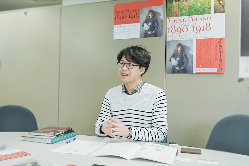 京都国立近代美術館 学芸課 研究員　小野真司さん