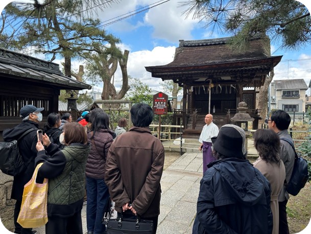 緑陰講座　藤森神社　様子