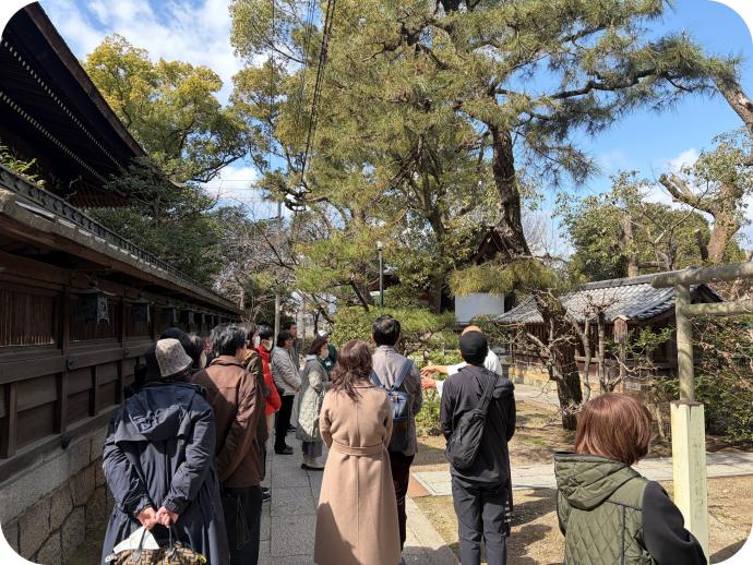 緑陰講座　藤森神社　ご様子