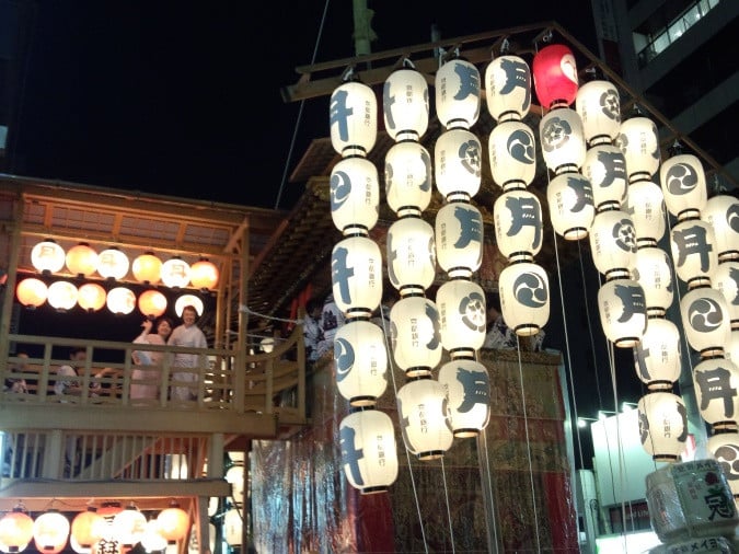 祇園祭前祭画像