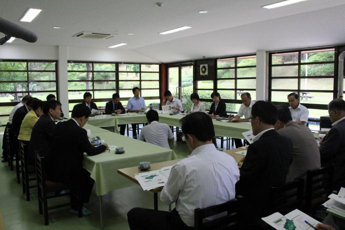 取り組み概要の説明を聴取（和束）
