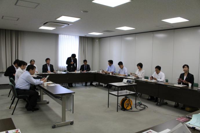 取り組み概要の説明を聴取