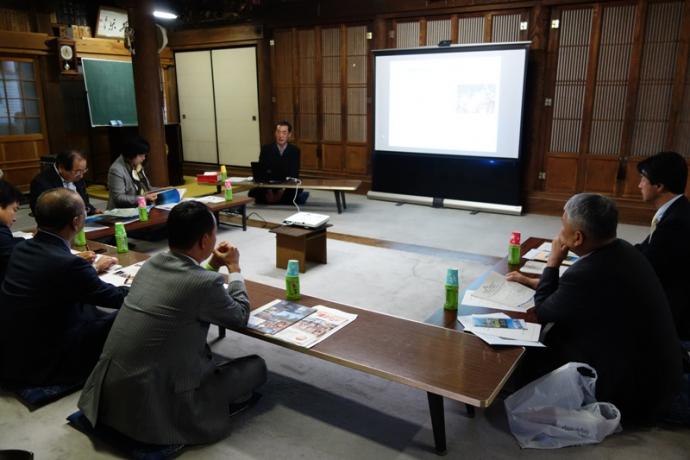 相倉合掌造り集落の説明