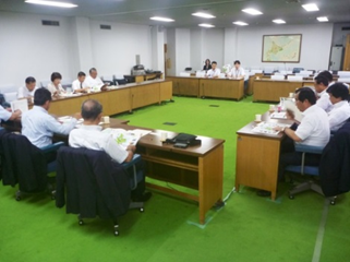 北海道議会説明聴取