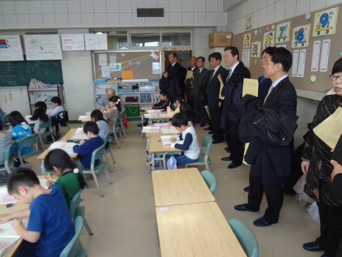 札幌市立栄町小学校・中学校視察