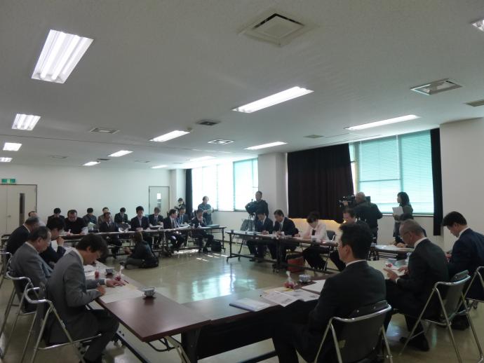 京都杉田農園概要説明を聴取