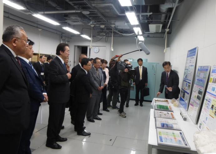 京都市成長産業創造センター入居企業の取組状況を聴取