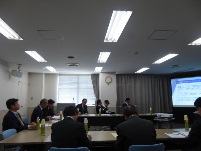 株式会社久留米リサーチ・パーク概要説明を聴取