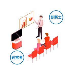 経営者と診断士