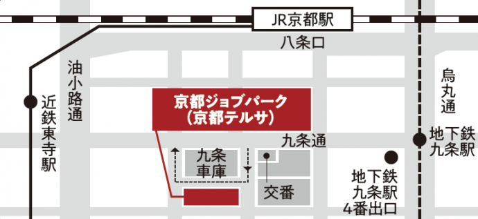 京都窓口地図