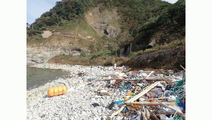 海岸漂着物写真