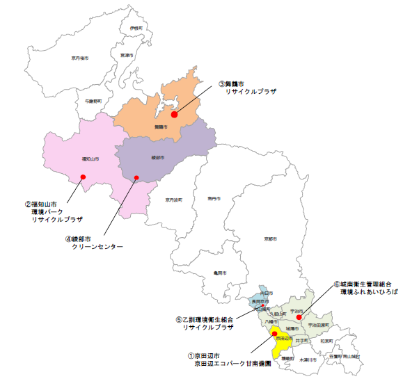 京都府全図