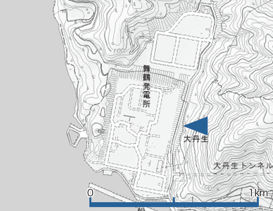 2.5万分の1 丹後由良