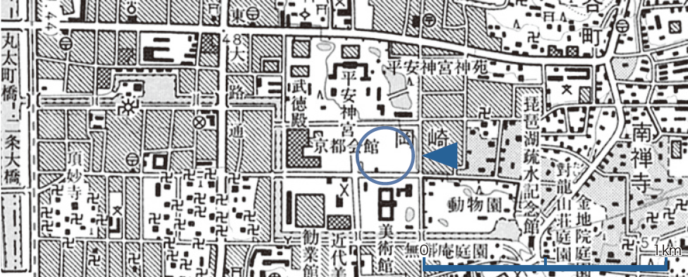 2.5万分の1 京都東北部