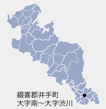 綴喜郡井手町大字南~大字渋川