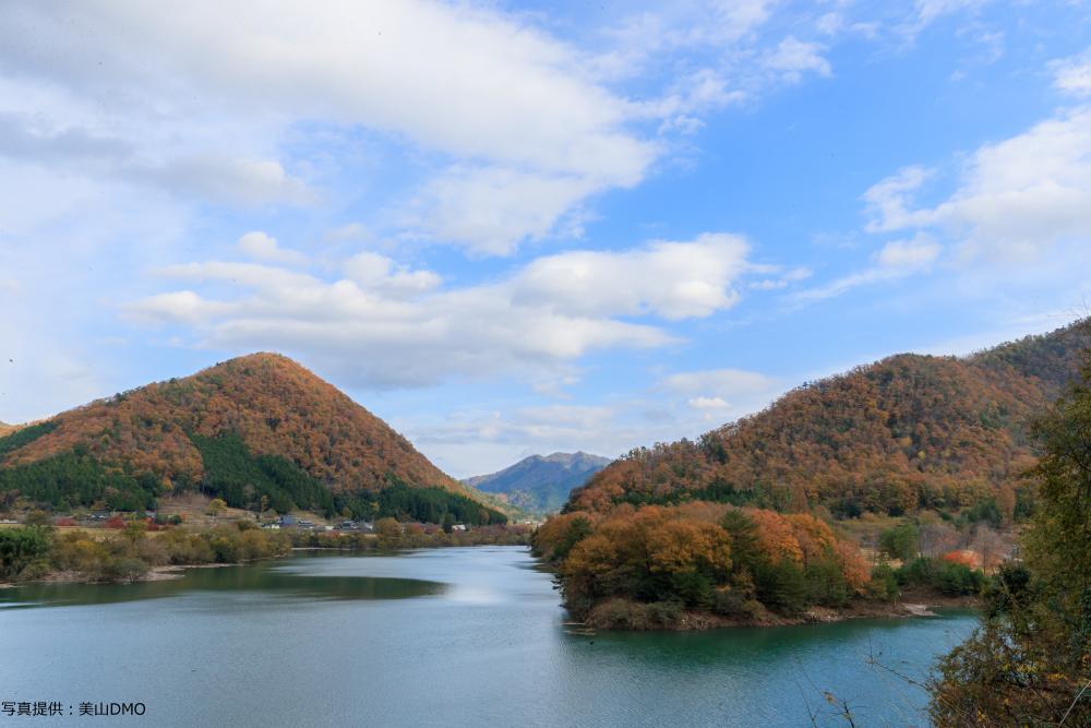 大野ダム　秋