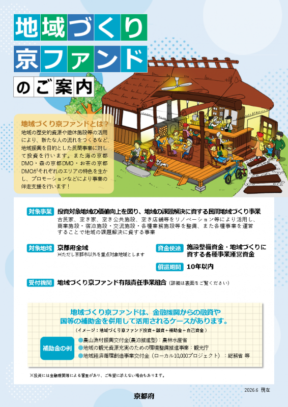 京ファンドちらし（表面）