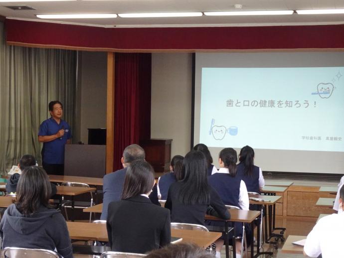 講話の様子