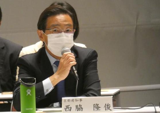 西脇知事の発言の様子